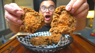 MY FRIED CHICKEN SEASONING 🔥 | My ORIGINAL Method of Frying Fried Chicken!