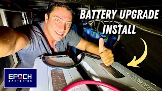 EPOCH Battery Install – RV Battery Upgrade  #EPOCH #epochbatteries  #lithiumbattery