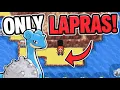 How Fast Can You Beat Pokemon FireRed with ONLY Lapras