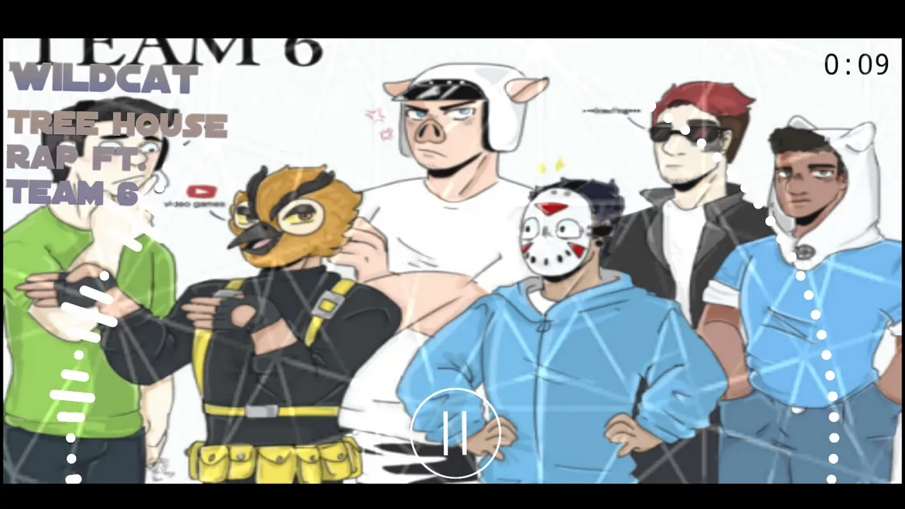 Team 6 Rap Song Full Verse Revamped (Vanoss Gaming) [Nightcore Version]