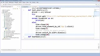 Automate Prompt Window using Selenium with Python