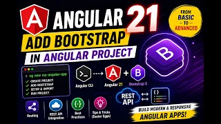 Add Bootstrap in Angular Project Version-21 Emran Code Box