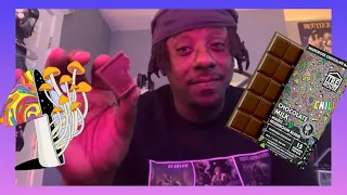 MUSHROOMS CHOCOLATE BAR shroom trip
