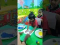 Colour Mixing Activity by LKG Student