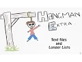 Extras 3 Text Files and Longer Lists
