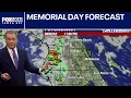 Tampa weather Monday morning forecast