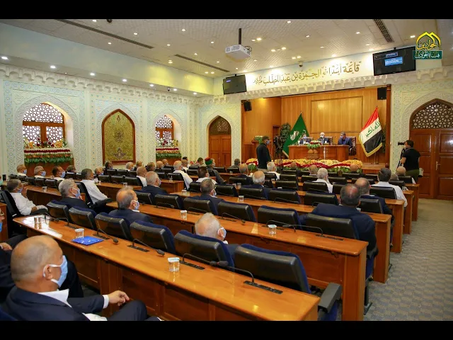 ⁣التقاعد.. امل الموظفين..والم خدام الامامين الكاظمين سلام الله علیهما..لحظات من الدموع والتقدير