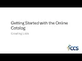 Getting Started with New Catalog - Creating Lists