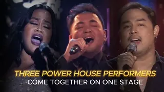 Three Powerhouse Performers come together in one stage!