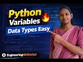 Python Variables and Data Types Beginner Tutorial in Hindi Easy Explanation