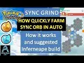 SYNC ORBS DROP PATTERN INFERNEAPE SYNC GRID BUILD GUIDE POKEMON MASTERS