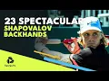 23 Spectacular Denis Shapovalov Backhands