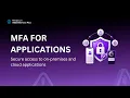 MFA for Applications ADSelfService Plus