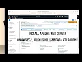 Install Apache Web Server on Linux EC2 using User Data At Launch