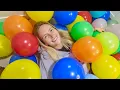 Download Lagu Girl Blows Up 50 Balloons | Relaxing ASMR Challenge