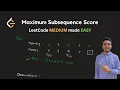 2542 Maximum Subsequence Score LeetCode Daily Challenge