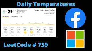 DAILY TEMPERATURES PYTHON LEETCODE 739