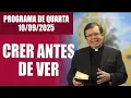 Download Lagu A FÉ QUE ESPERA MESMO SEM VER - Pe. Alberto Gambarini