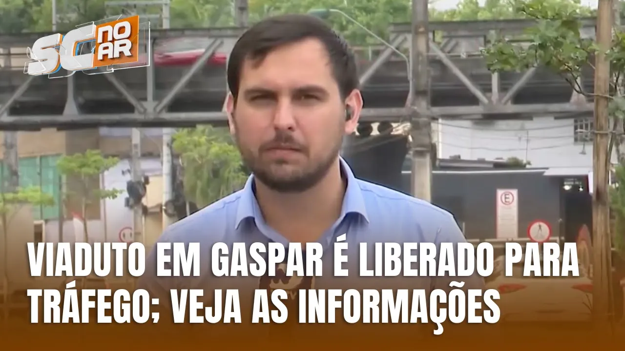 Viaduto da BR-470 é liberado para tráfego em Gaspar