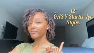 12 EASY STARTER LOC STYLES QUICK SIMPLE