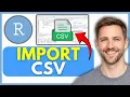 How To Import A CSV File To RStudio Using The read csv Function EASY 2026