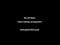 My old flame - chord melody arrangement