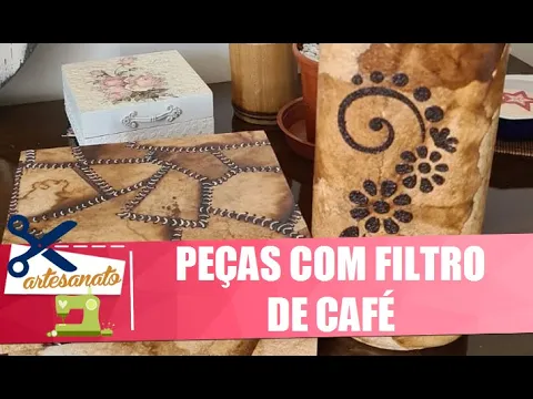 Download MP3 Veja como criar lindas peças com filtro de café com a artesã Marjorie Mapelli – 26/01/21