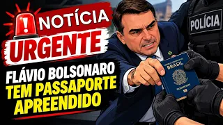 🚨 NOTÍCIA URGENTE! FLÁVIO BOLSONARO ESTÁ PROIBIDO DE DEIXAR O PAÍS