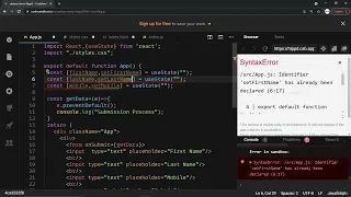 React Forms with Multiple States Handling Form Data Efficiently