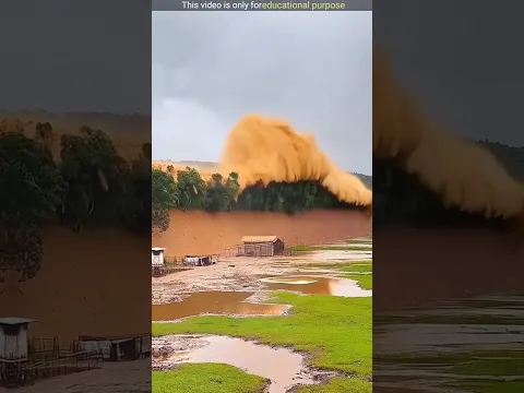 How does such a small dam hold back millions of liters of water #shorts