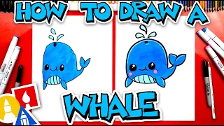 How To Draw A Funny Whale