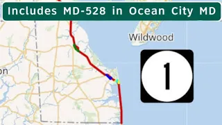 Delaware Route 1 And MD-528 Southbound Full Length