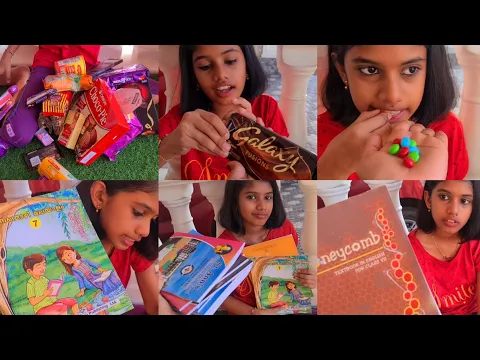 Download MP3 #Tiyakutty's New Academic year books opening Videoblind challenge unboxing #vaccation