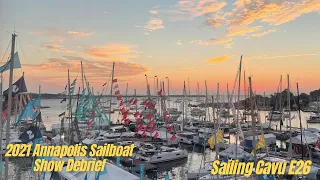 2021 Annapolis Boat show debrief