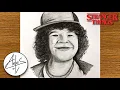 Download Lagu How To Draw Dustin | Stranger Things Drawing Tutorial Easy
