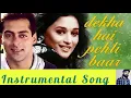 Download Lagu Dekha hai pehli baar| Saajan| Alka| instrument played by| Rohit Johri