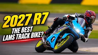 I Took the New 2026 Yamaha R7 LAMS to the Track