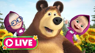 🔴LIVE! 🐻👱‍♀️ Маша и Медведь 📺 Семейные истории 😍🫂 Мультик для детей