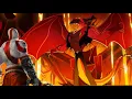 Lagu Kratos in The Helluvaverse AU, Kratos Vs Satan boss fight theme
