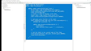 Java MouseListener and MouseAdapter receive interesting mouse events on a component such as press