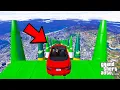Download Lagu FRANKLIN TRIED DOWNWARD CONE TRACK PARKOUR RAMP CHALLENGE IN GTA 5 | SHINCHAN and CHOP