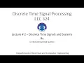 Signal Processing Digital Signal Processing DSP Free Lecture
