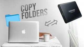 How to Copy Folder from Macbook to External Hard Drive