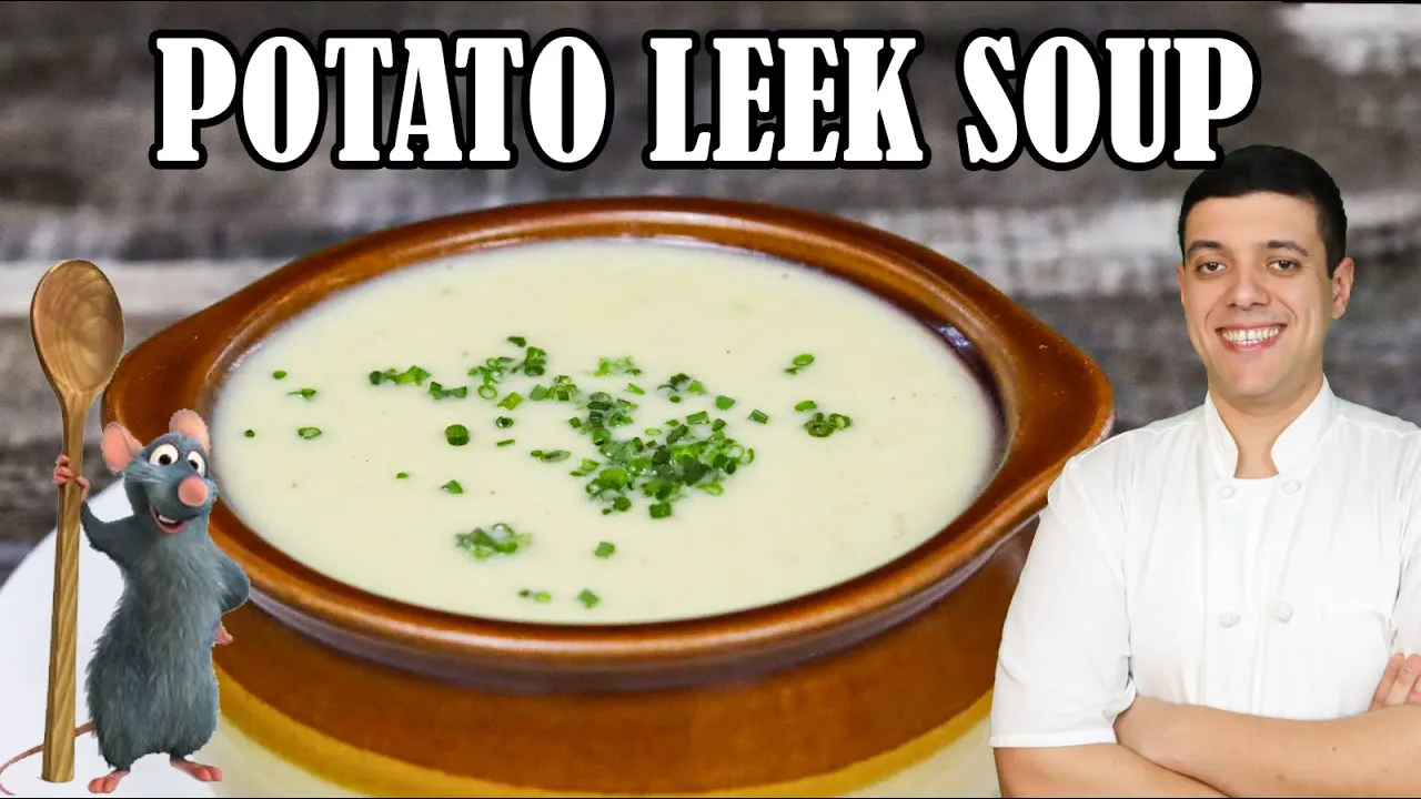 The Best Potato Leek Soup Recipe   Cozy Soup for Everyday by Lounging with Lenny