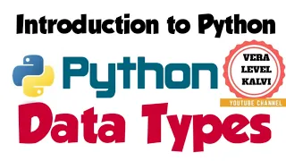 Python Data types Chapter 5 5 8 XII STD CS
