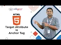 Target Attribute in Anchor Tag Anchor Tag in HTML HTML Codegnan