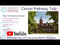 Careers Pathway Talk - Y12 Summer School