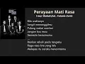 Download Lagu Perayaan Mati Rasa - Umay Shahab feat. Natania Karin (Lirik Lagu)