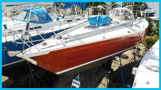 They’re Practically GIVING Away This Unique 42′ Sailboat [Full Tour] Learning the Lines