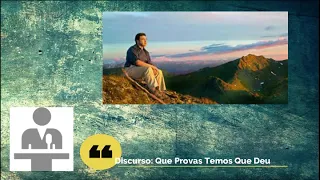 Video 1482 - Discurso:  Que Provas Temos Que Deus Existe?